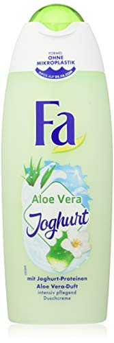 FA Duschcreme Aloe Vera Joghurt mit Joghurt-Proteinen und Aloe Vera-Duft, 6er Pack (6 x 250 ml)