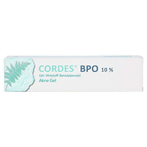 Cordes BPO 10% Akne Gel, 100 g Gel
