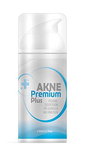 Akne Premium Plus Creme | Gesichtscreme für Jugendliche und Erwachsene | Anti Pickel und Mitesser |...