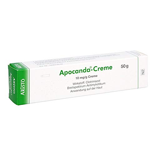 Apocanda-Creme Breitspektrum-Antimykotikum, 50 g Creme