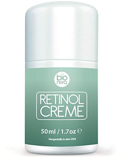 Retinol Lift Creme Testsieger 2019-2.5% Retinol Liposomen Liefersystem mit Vitamin C + B &...