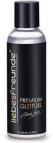 liebesfreunde® Premium Gleitgel wasserbasiert ALOE VERA - Gleitmittel I Lube für mehr Genuss, 150...