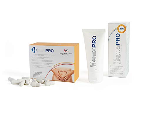 Hämorriden - Hemapro Pills + Hemapro Cream: Tabletten und Creme zur Linderung und Vorbeugung der...