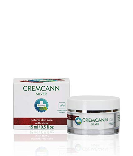 Annabis CREMCANN SILVER Natürliche Hanfcreme | AKNE | PICKEL | EKZEMA | für die lokale Anwendung...