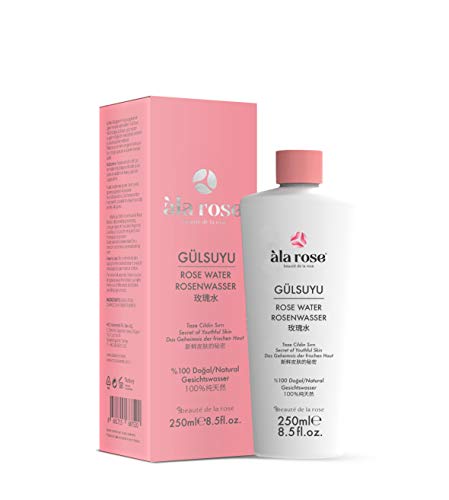 Àla Rose Rosenwasser, 100% natürliches Gesichtswasser ohne Alkohol vegan 1er Pack (1x 250 ml)