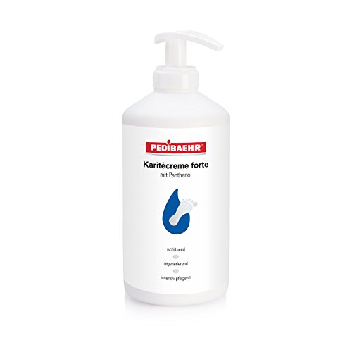 PediBaehr karitecreme forte, fußcreme mit panthenol, 500ml pumpspender