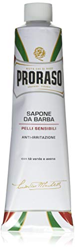 Proraso White Shaving Cream Pelli Sensibili, 1er Pack (1 x 150 ml)