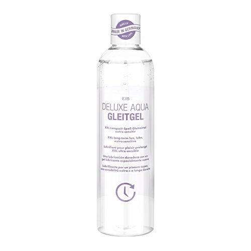 EIS, Deluxe Aqua Gleitgel, wasserbasierte Langzeitwirkung, extra sensitiv, 300 ml