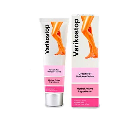 Varikostop Anti Krampfadern und Besenreiser Creme Heilsalbe Pflegesalbe Salbe