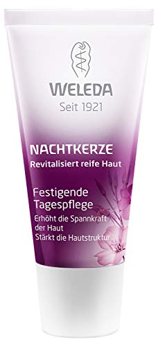 WELEDA Nachtkerze Festigende Tagespflege, vitaminreiche Naturkosmetik Pflegecreme für reife Haut im...