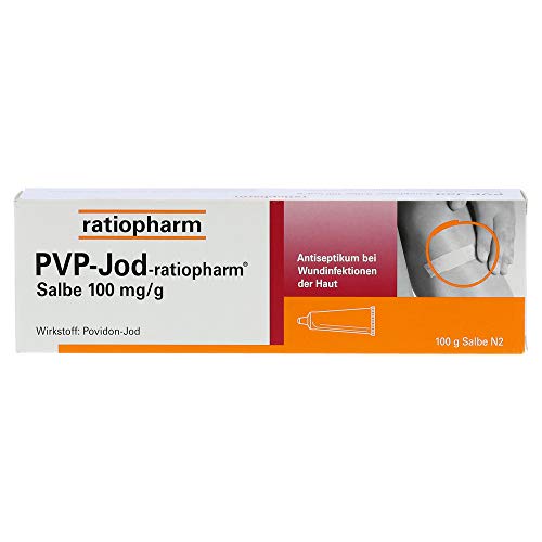 PVP-Jod-ratiopharm Salbe Antiseptikum, 100 g