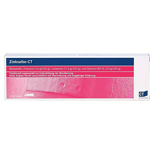 Zinksalbe-CT zur Unterstützung der Wundheilung, 100 g Salbe