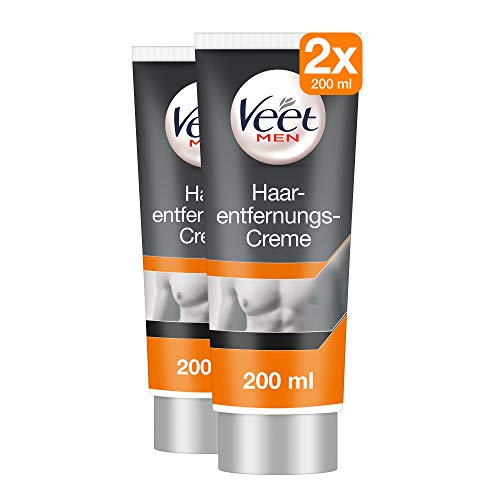 Veet for Men Enthaarungs-Gelcreme 2er Pack (2 x 200ml)