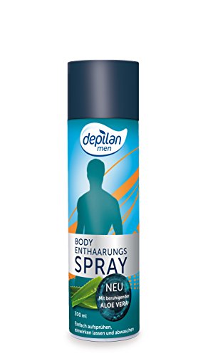 Depilan For Men Body Enthaarungsspray / Enthaarungscreme zum Aufsprühen für den Mann/ Männer-...