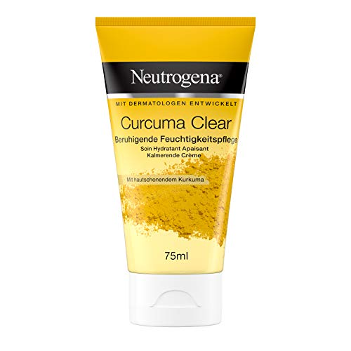 Neutrogena Curcuma Clear Beruhigende Feuchtigkeitspflege, Feuchtigkeitscreme, Gesichtscreme, Unreine...