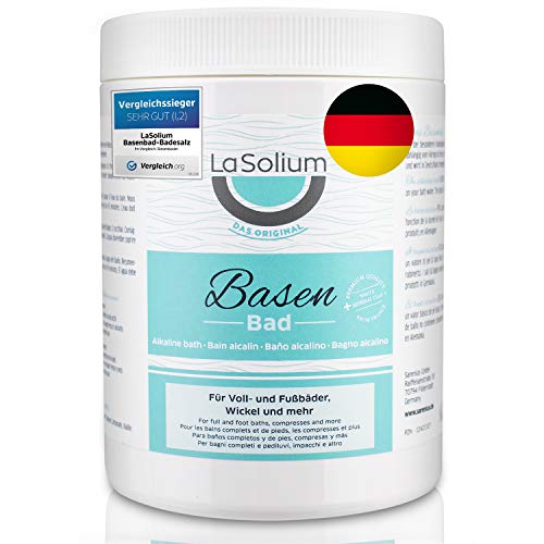 Basenbad mit Natron und Soda | Badesalz zur Entsäuerung, für Vollbad & Fussbad geeignet, für...