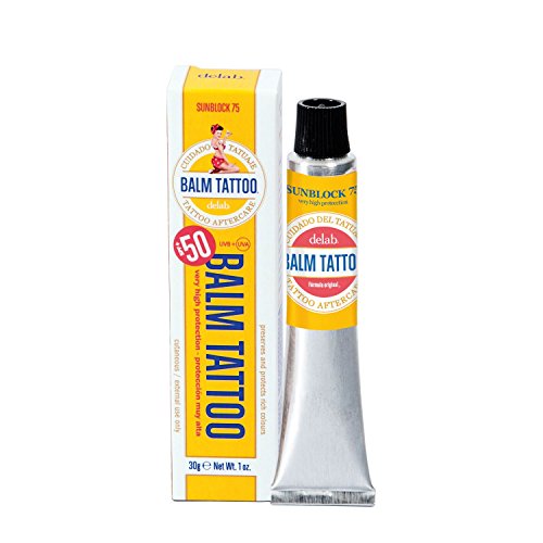 Balm Tattoo Sunblock 75 Tattoo-Pflege – Tattoocreme mit Sonnenschutz (LSF 75), 30g