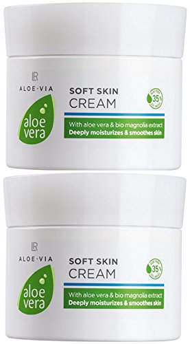 LR ALOE VIA Aloe Vera Zarte Hautcreme Soft Skin Cream (2x 100 ml)