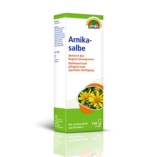 SUNLIFE Arnikasalbe: Entspannung der Muskeln, Gelenke & Haut nach Sport & Bewegung, Arnika-Extrakt &...