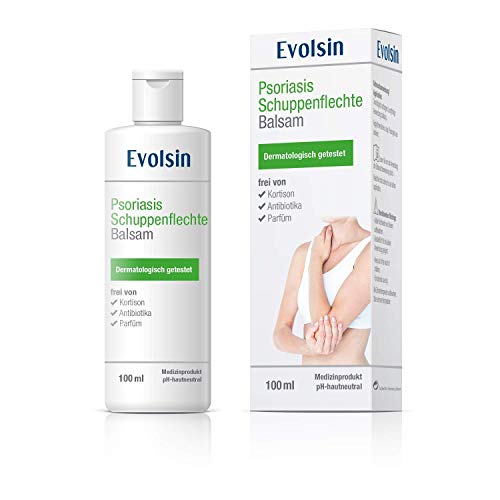 VERGLEICHSIEGER: Evolsin® Psoriasis Creme I ohne Kortison I Schuppenflechte Salbe mit patentierter...