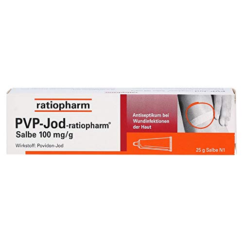 PVP-Jod-ratiopharm Salbe Antiseptikum, 25 g
