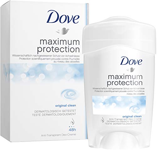 Dove Deocreme Maximum Protection, 3er Pack (3 x 45 ml)