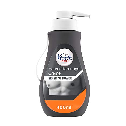 Veet Gelcreme für Herren Sensitive – Schnelle & effektive Haarentfernung für Männer in nur 5-10...