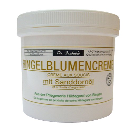 4 Dosen / Tiegel Ringelblumencreme mit Sanddornöl von Dr. Sachers