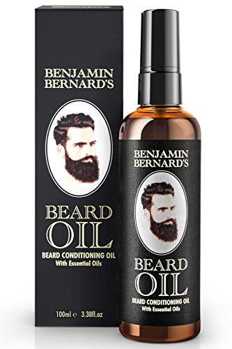 Bartöl - Beard Oil für Männer - Für gesundes Bartwachstum & einen gepflegten Stil - Leicht...