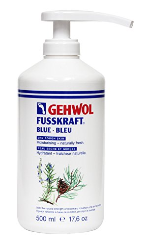Gehwol Fusskraft Blau Fußcreme Für Trockene Raue Haut 500 ml