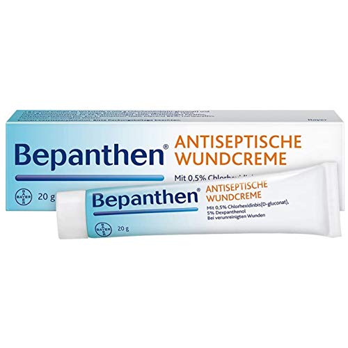 Bepanthen Antiseptische Wundcreme zum Schutz vor Wundinfektion, 20 g