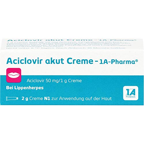 Aciclovir akut Creme - 1A Pharma, 2 g Creme