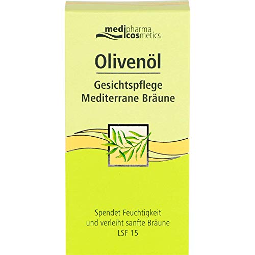 Medipharma Cosmetics, Olivenöl Gesichtspflege Mediterrane Bräune1 X Ml, 50 milliliter