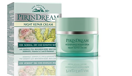 Regenerierende Nacht-Repair Creme (Anti-Falten) mit Wilder Yamswurzel & Dermaxyl - keine...