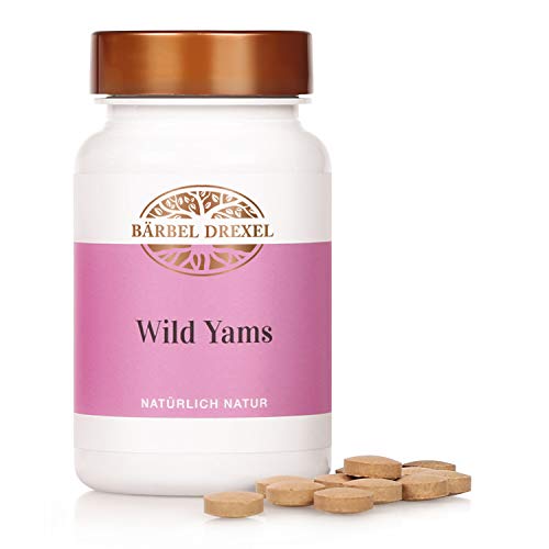 BÄRBEL DREXEL® Wild Yams Kapseln Hochdosiert, Menopause Kapseln, Wechseljahre Hitzewallungen,...
