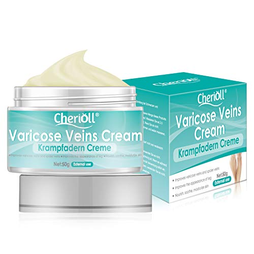 Krampfadern Creme, Varicose Veins,Krampfadern und Besenreiser Entfernen, Beine Care Safe Cream,...