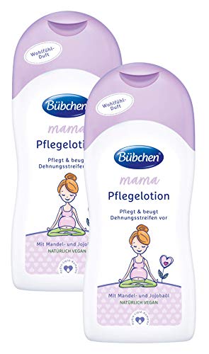 Bübchen Mama Pflegelotion, Körperlotion gegen Dehnungsstreifen, mit Jojoba- und Mandelöl, Menge:...
