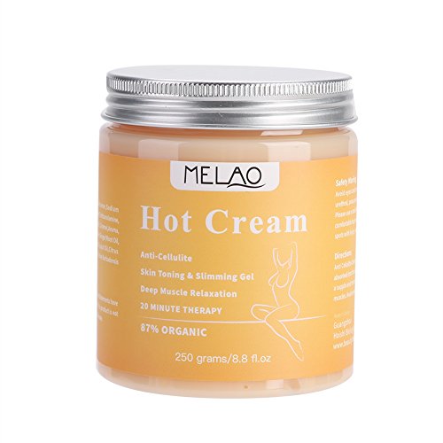 Straffende Creme, Körperfettverbrennendes Massage-Gel Abnehmen, Cellulite Hot Cream Fatburner...