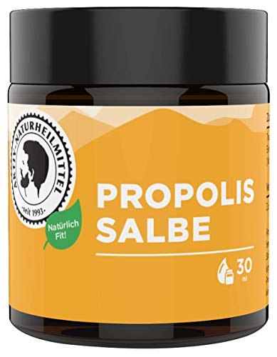 AKTIV NATURHEILMITTEL Propolis Salbe 30g | Creme / Salbe ist Rein, Hochwertig & 100% echt aus...