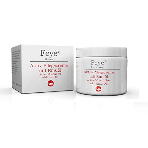 Feyè® Aktiv-Creme mit Emuöl – Bei trockener Haut, Psoriasis, Schuppenflechte, Ekzemen und...