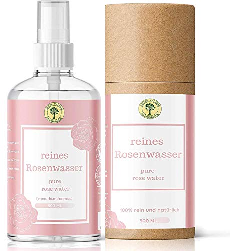 TestSieger! Grüne Valerie Reines Damaszener Rosenwasser Spray 300 ML ohne Alkohol &...