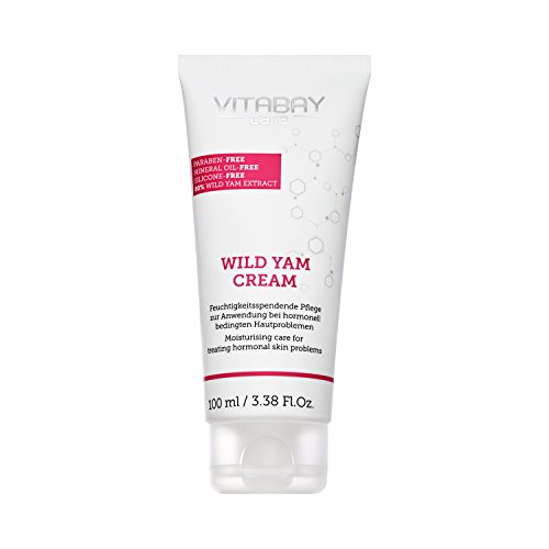 Vitabay Wild Yams Creme 100 ml • 80% Yamswurzel Extrakt • 64% Diosgenin • Extra stark