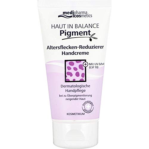medipharma cosmetics Haut in Balance Pigment Altersflecken-Reduzierer Handcreme, 75 ml Creme