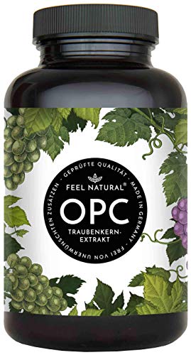 OPC Traubenkernextrakt - 240 Kapseln - Höchster OPC Gehalt nach HPLC - Laborgeprüftes OPC aus...