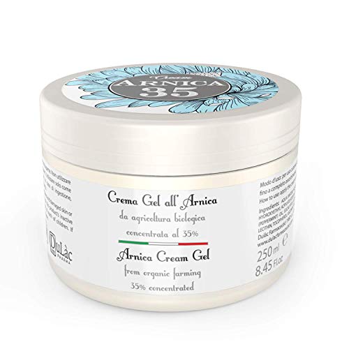 Dulàc Arnika Gel Creme 35% konzentriert, 250 ml, AM MEISTEN KONZENTRIERT, 100% Made in Italy,...