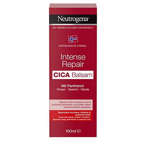 Neutrogena Norwegische Formel Creme, Cica Balsam Intense Repair, für irritierte Haut, 100ml