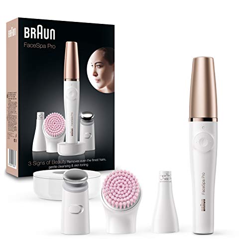 Braun FaceSpa Pro SE912, All-in-One Beauty-Gerät zur Gesichts-Epilation, inkl. Gesichtsepilierer,...