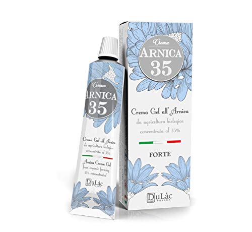 Dulàc Arnika Gel Creme 35% konzentriert, 50 ml, AM MEISTEN KONZENTRIERT, 100% Made in Italy, Arnica...