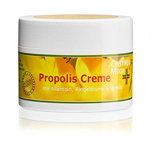 CristinenMoor Propolis Creme 200 ml mit Bio-Ölen und Bio-Sheabutter, auch bei Neurodermitis