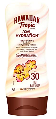 Hawaiian Tropic Silk Hydration Protective Sun Lotion Sonnencreme LSF 30, 180 ml, 1 St